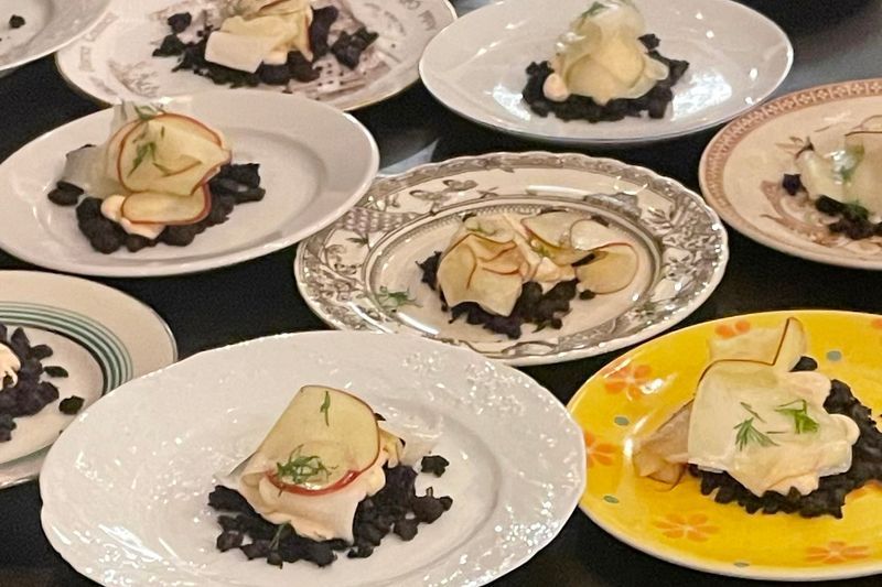 Audience participation in Zina Saro-Wiwa's performance