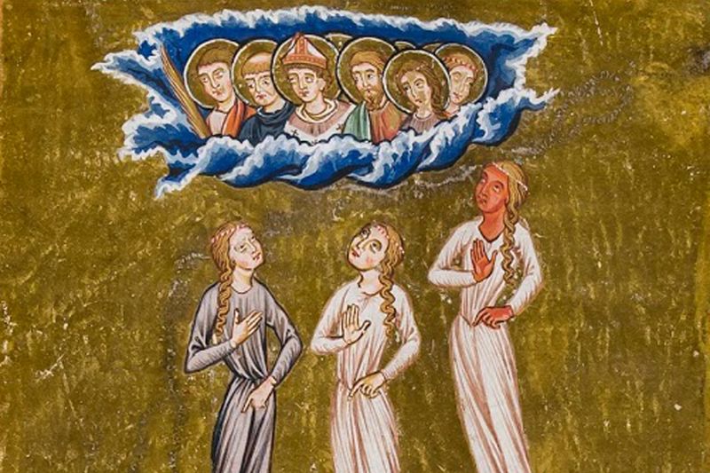 Image by St. Hildegard for Vida Vojić's performance